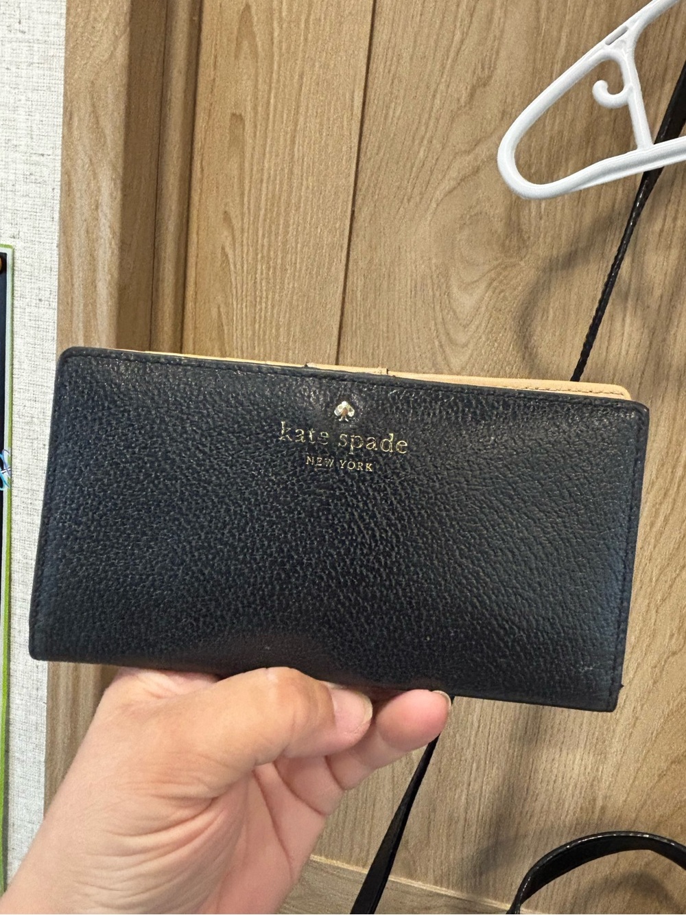 Kate Spade Black Leather Wallet